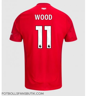 Nottingham Forest Chris Wood #11 Replika Hemmatröja 2024-25 Kortärmad